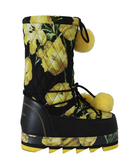 dolce gabbana moon boots